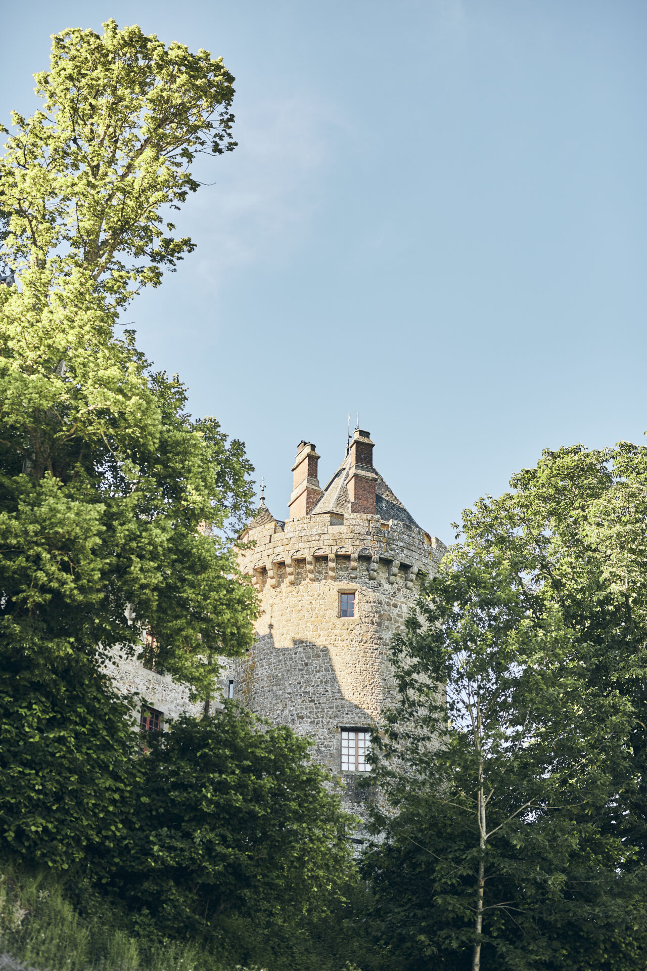 Hôtel à Combourg - vue Hôtel du Château